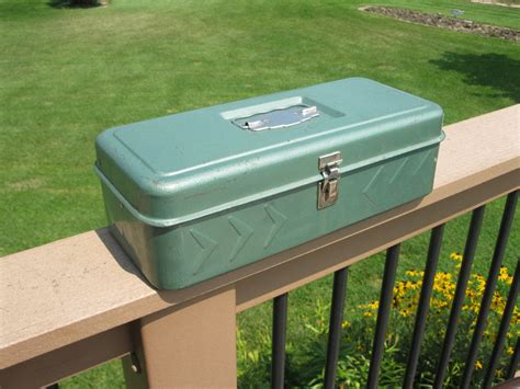 decorating metal fishing boxes|metal fishing tackle boxes.